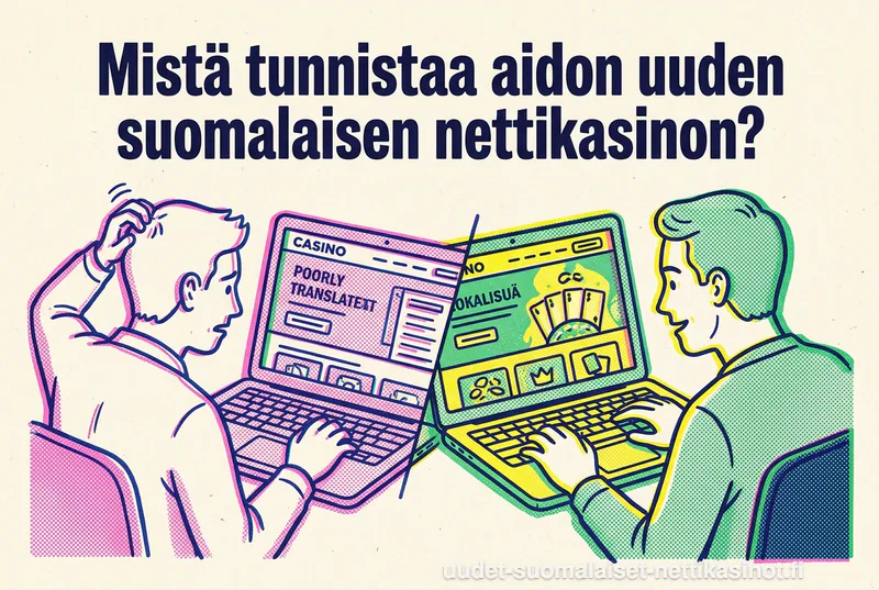 Mistä tunnistaa aidon uuden suomalaisen nettikasinon?